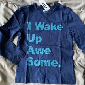 Old Navy Toddler Tee 5T 5A Unisex NWT